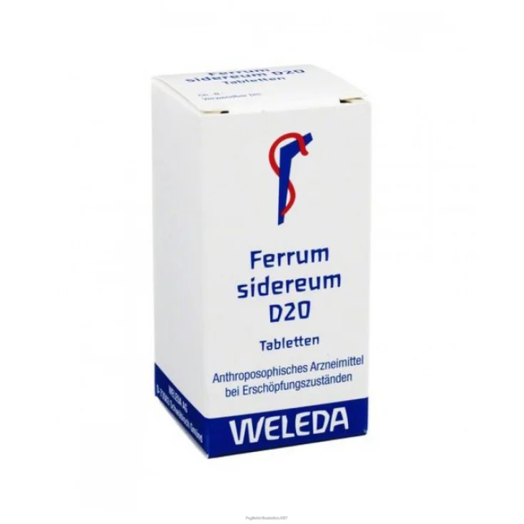 Ferrum Sidereum D20 Weleda 80 Tablets