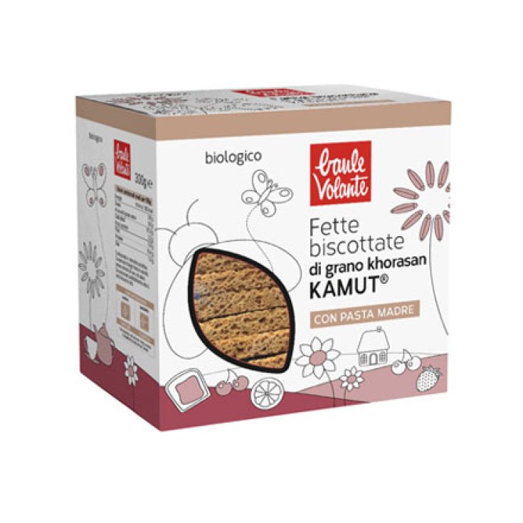 Khorasan Kamut Wheat Rusks Baule Volante 300g