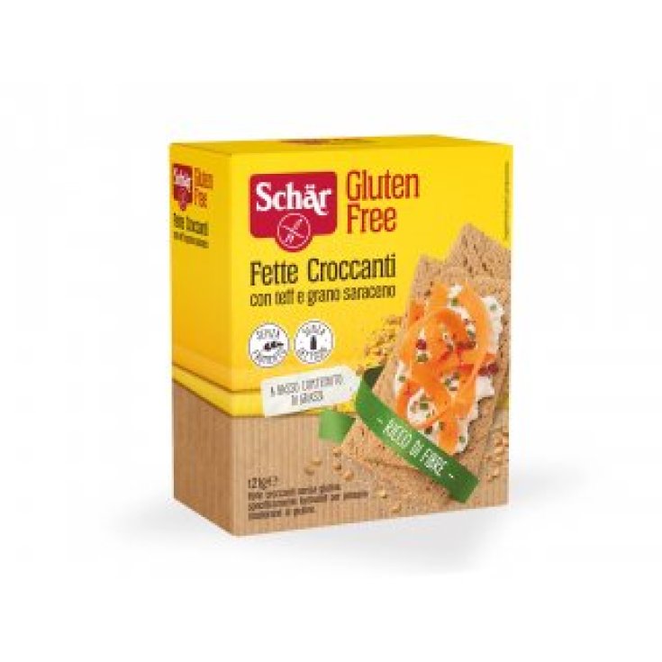 Crunchy Slices With Teff And Buckwheat Schar 125g