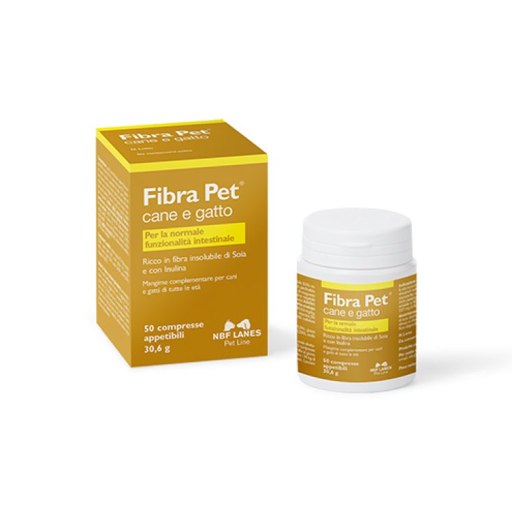 Pet® Fiber Dog And Cat NBF Lanes 50 Palatable Tablets