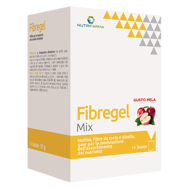 Fibragel Mix NutriFarma by Aqua Viva 14 Apple Taste Sachets