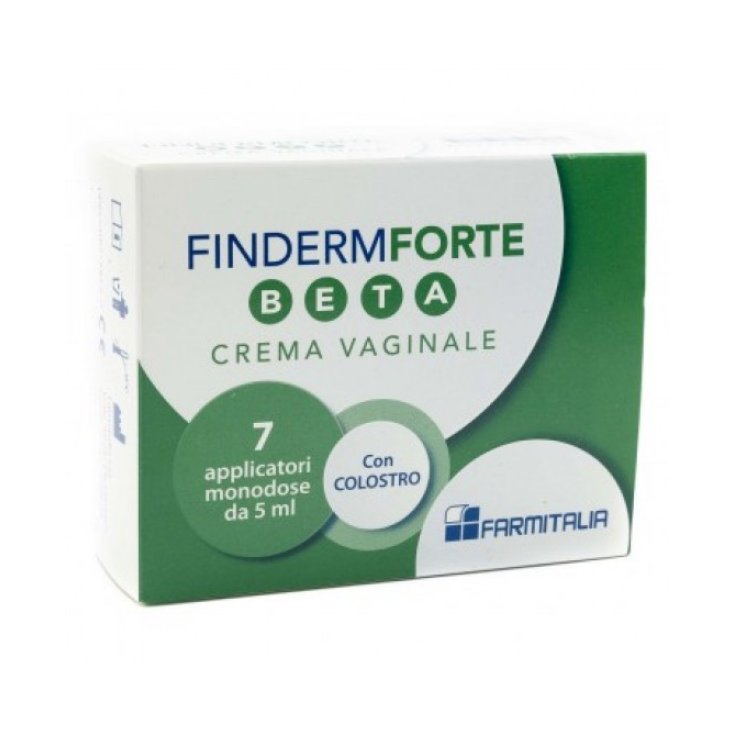 Finderm Forte Beta Vaginal Cream Farmitalia 7 Applicators of 5ml