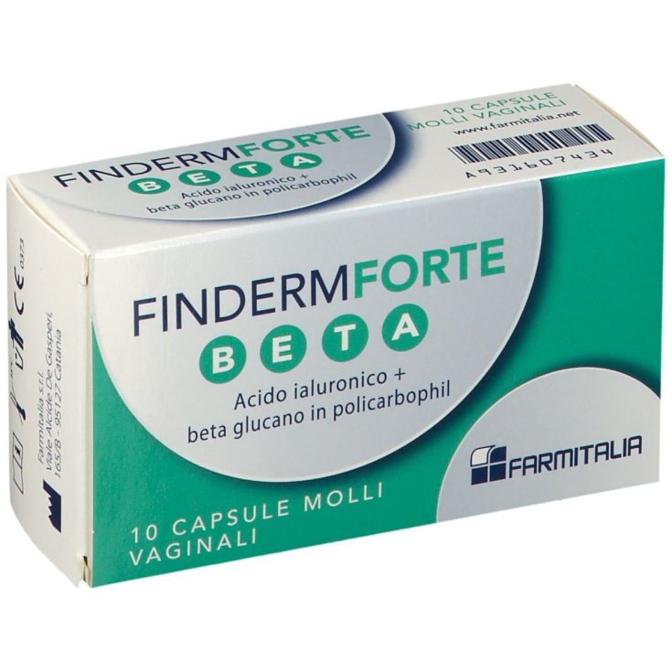 FindermForte BETA Farmitalia 10 Soft Vaginal Capsules