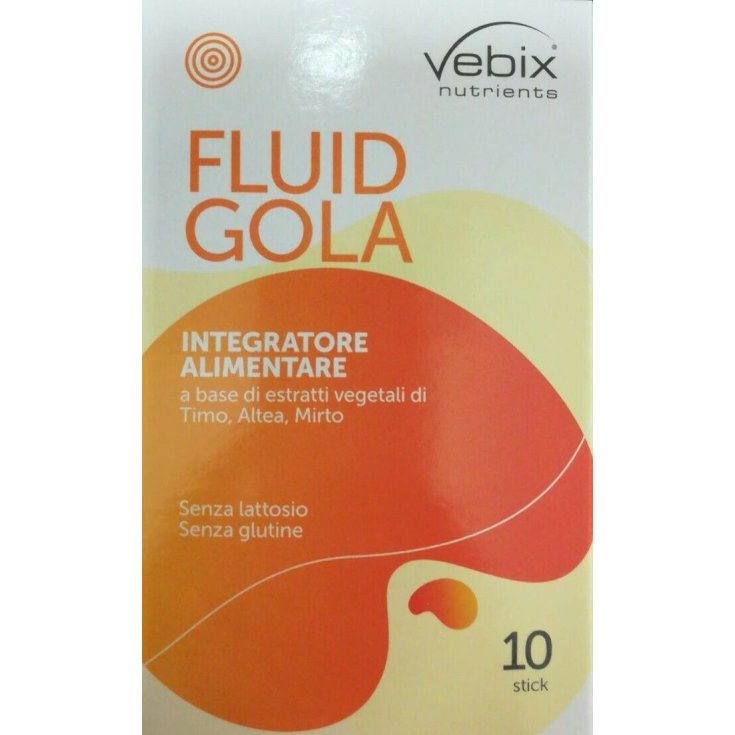 Fluid Throat Vebix Nutrients 10 Stick
