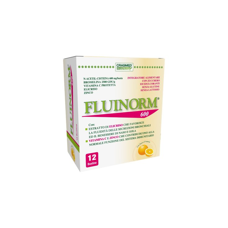 Fluinorm 600 Crasmed Pharma 12 Sachets