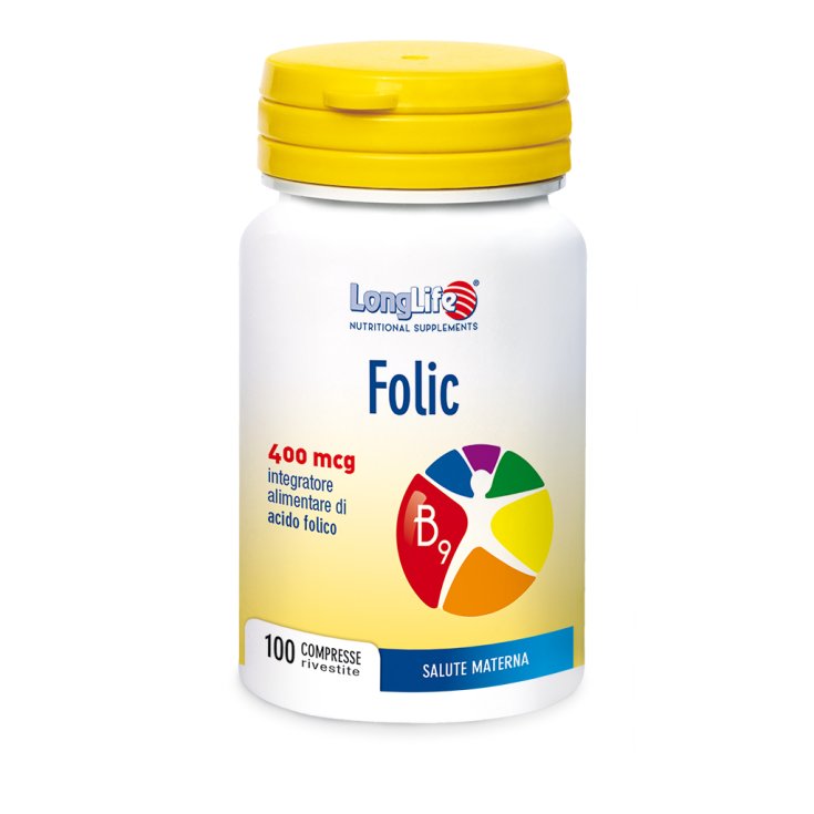 Folic 400mg LongLife 100 Including Coated