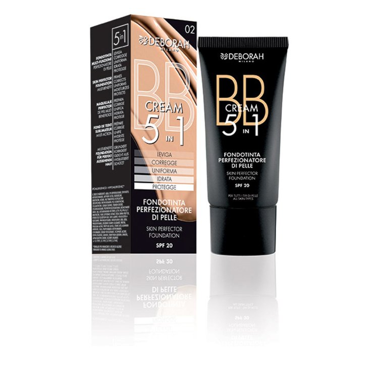 BB Cream Foundation 5 In 1 03 Sand DEBORAH Milano 30ml BB Cream Foundation 5 In 1 03 Sand DEBORAH Milano 30ml