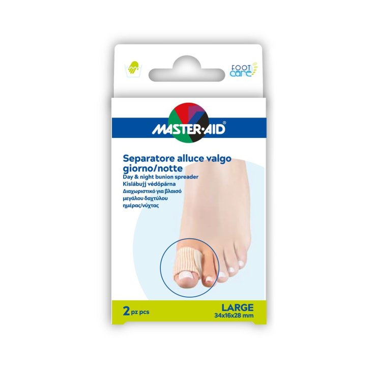 Foot Care Hallux Valgus Separator Master-Aid 2 Pieces