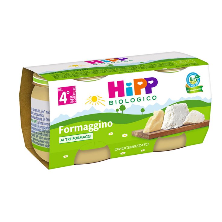 Organic HiPP 3 Cheeses Cheese 2x80g