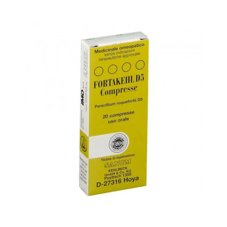 Fortakehl D5 Sanum 20 Tablets