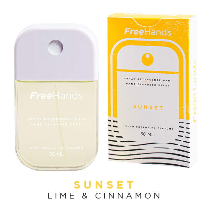 FreeHands Sunset Fragrance Hand Cleanser Spray 50ml