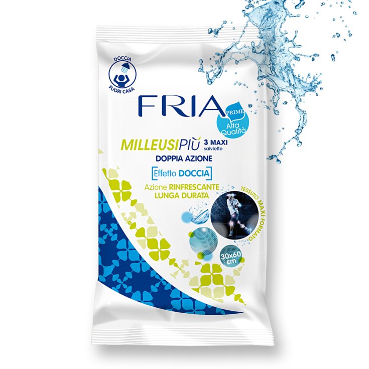 MILLEUSI Più Maxi Wipes FRIA 3 Pieces