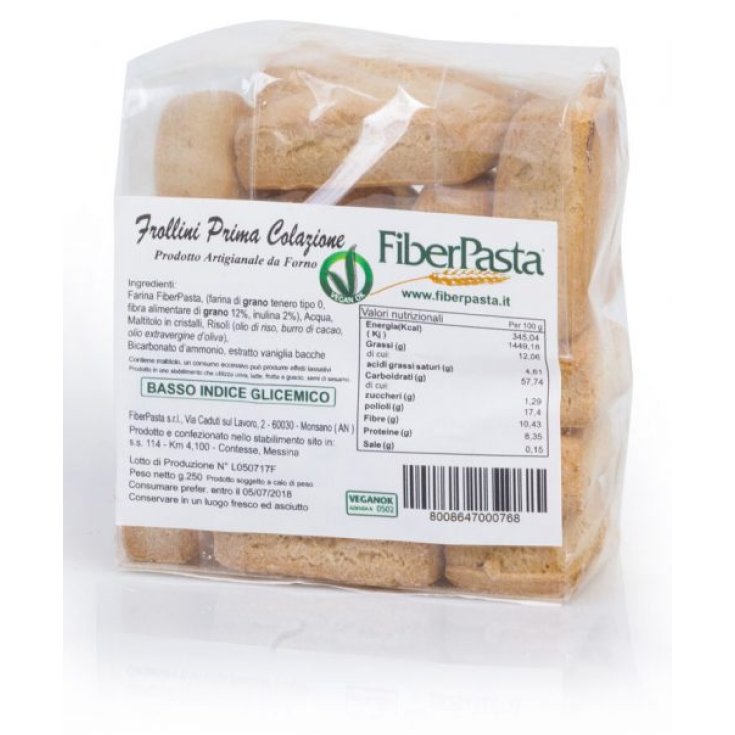 FiberPasta® Shortbread Breakfast 250g