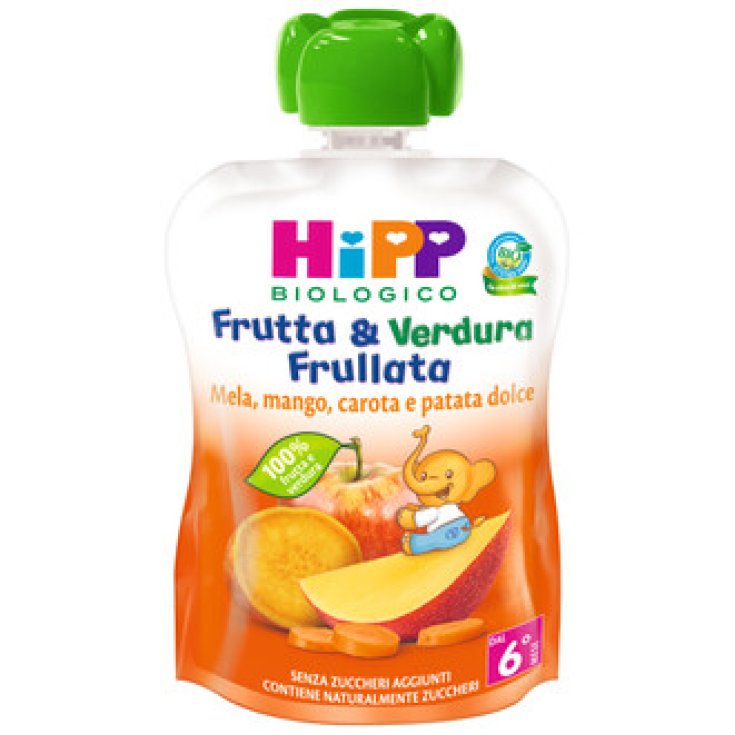 Fruit & Vegetables Puree Apple Mango Carrot HiPP Bio 90g