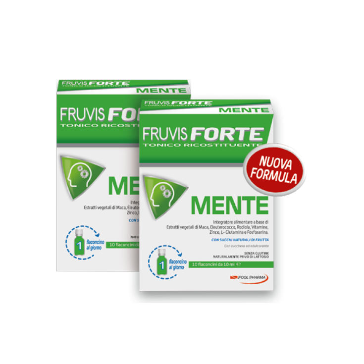 Fruvis Forte Mente Pool Pharma New Formula 10 Vials 10ml