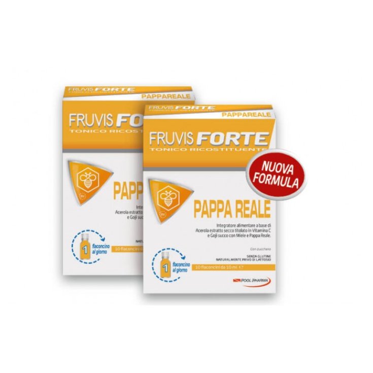 Fruvis Forte Royal Jelly POOL PHARMA 10 Vials 10ml