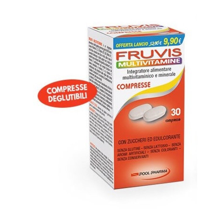 Fruvis Multivitamins POOL PHARMA 30 Tablets