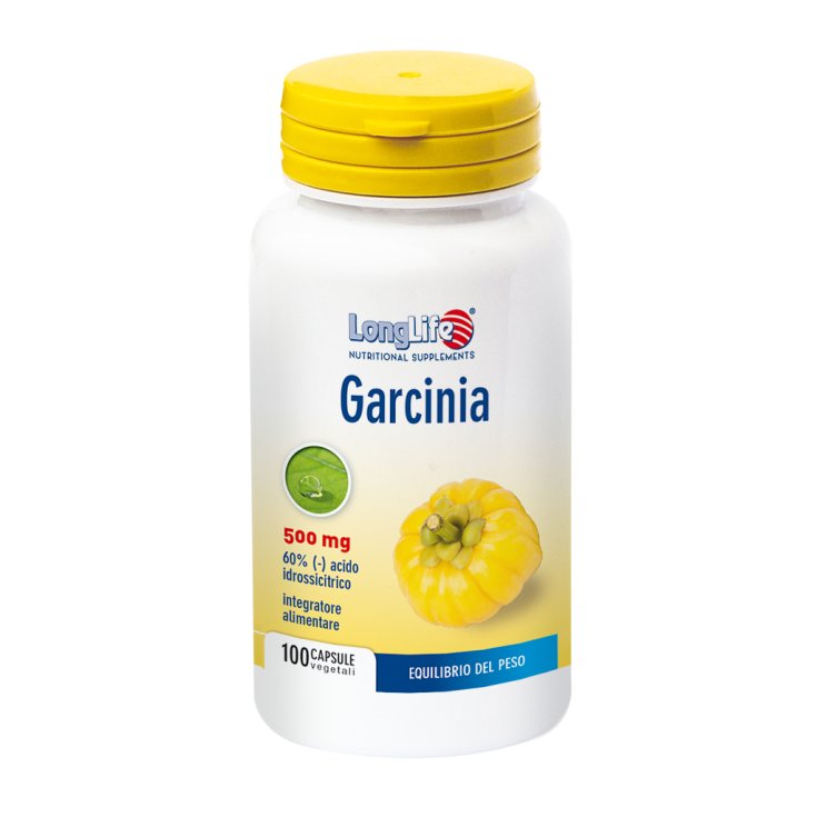 Garcina 500mg LongLife 100 Vegetarian Capsules