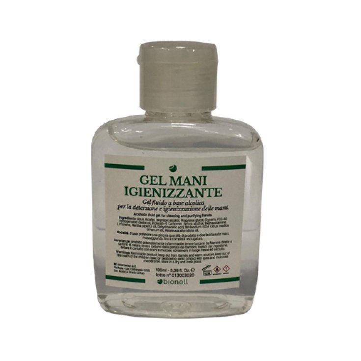 Hand Sanitizing Gel Without Rinsing Bionell 100ml