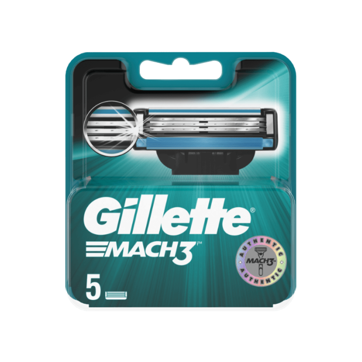 GILLETTE MACH 3 LAME X5 - Farmacia Loreto