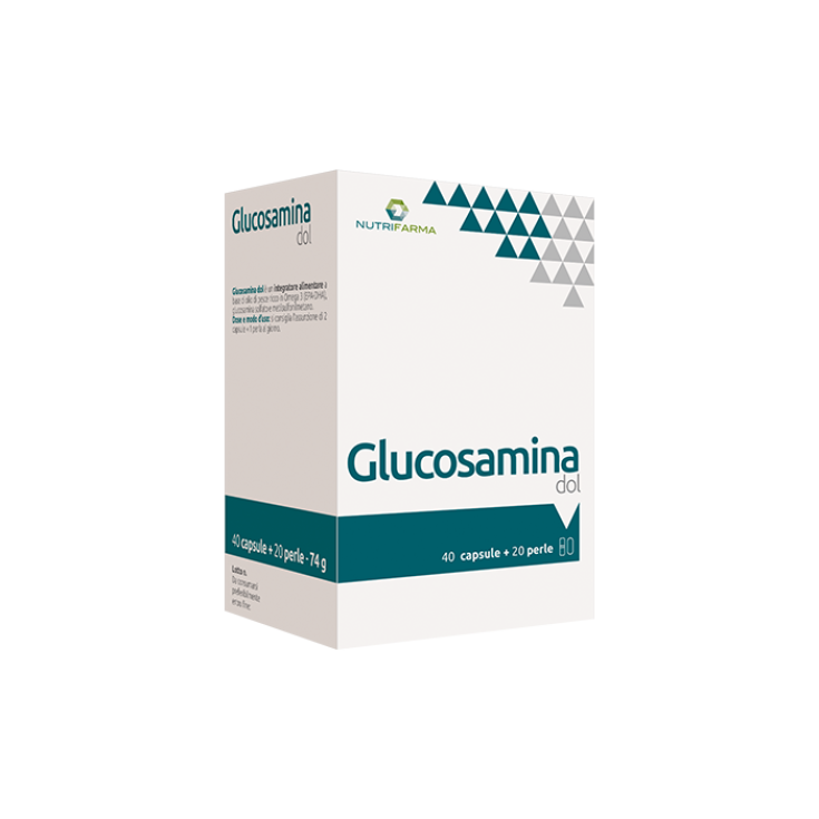 Glucosamine dol NutriFarma by Aqua Viva 40 Capsules + 20 Pearls
