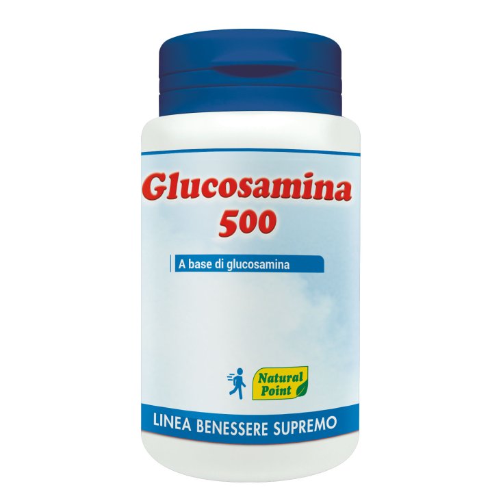 Glucosamine 500 Supremo Natural Point Wellness Line 100 Capsules