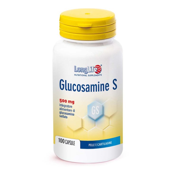 Glucosamine S LongLife 100 Vegetarian Capsules