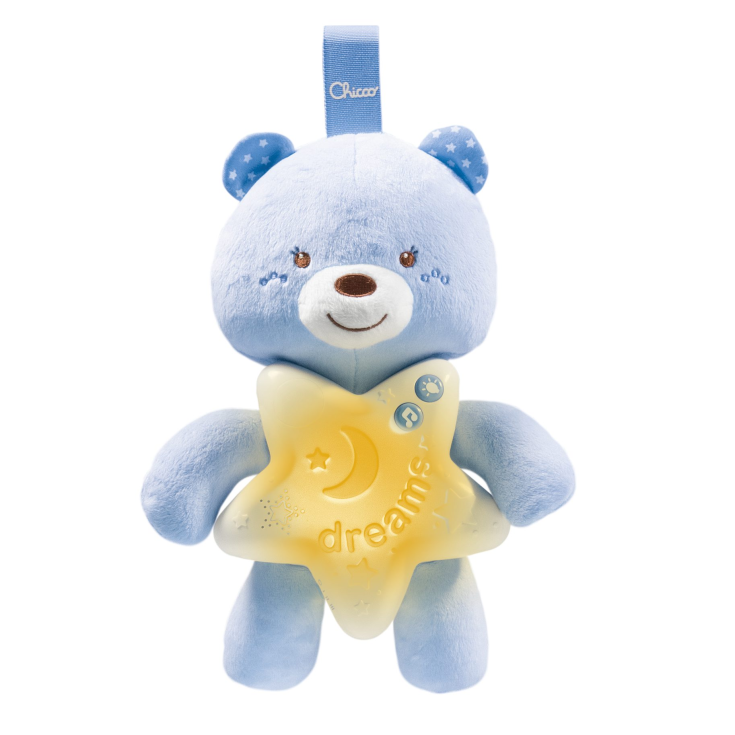 Goodnight Bear Light Blue First Dreams CHICCO 0M +