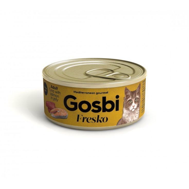 Gosbi Fresko Adult Tuna With Salmon In Patè GOSBI PetFood 70g