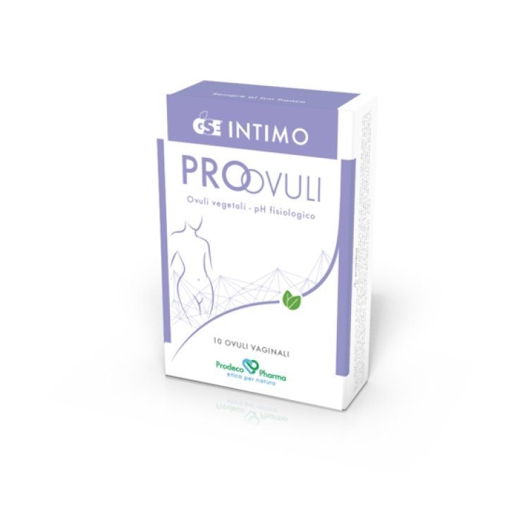 GSE INTIMO PRO-OVULES Prodeco Pharma 10 Vaginal Ovules