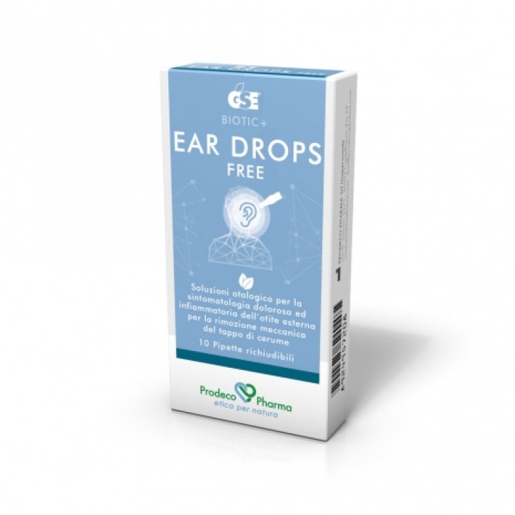 GSE EAR DROPS FREE Prodeco Pharma10 Resealable Pipettes 0.3ml