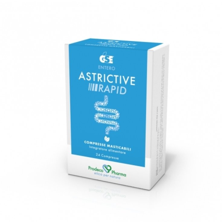 GSE ENTERO ASTRICTIVE RAPID Prodeco Pharma 24 Chewable Tablets