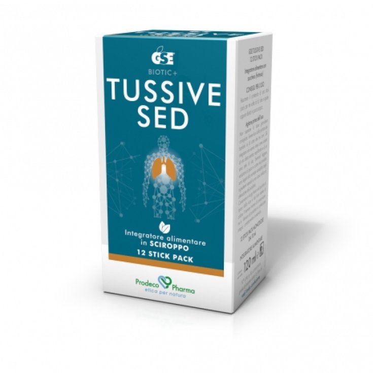 GSE TUSSIVE SED Prodeco Pharma 12 Stick Pack Of 10ml