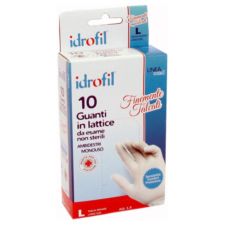 10 Pieces Hydrophil Latex Gloves