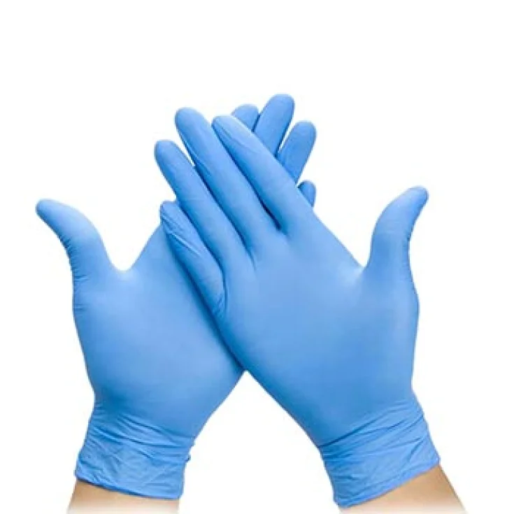 Powder Free Nitrile Glove Safety Size M 100 Pieces
