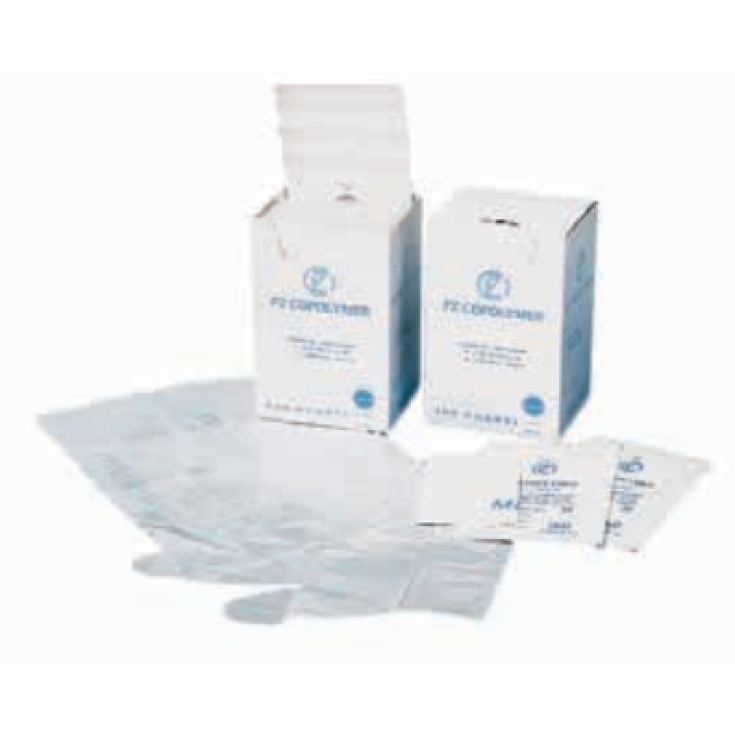 COPOLYMER Farmac-Zabban Sterile Paper Gloves Size L 100 Pieces