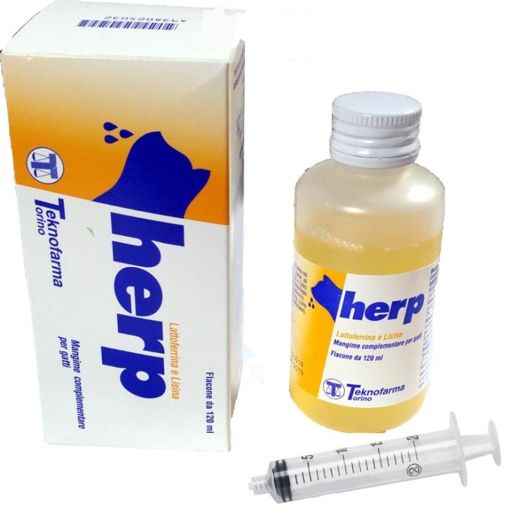 Herp Lactoferrin And Lysine Teknofarma 120ml