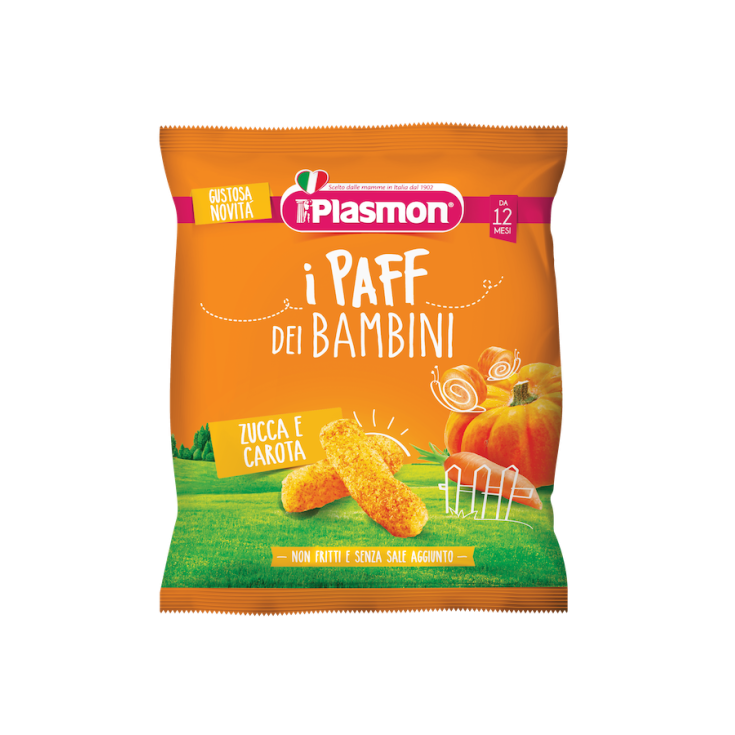 I Paff Dei Bambini Taste Pumpkin And Carrot Plasmon 15g