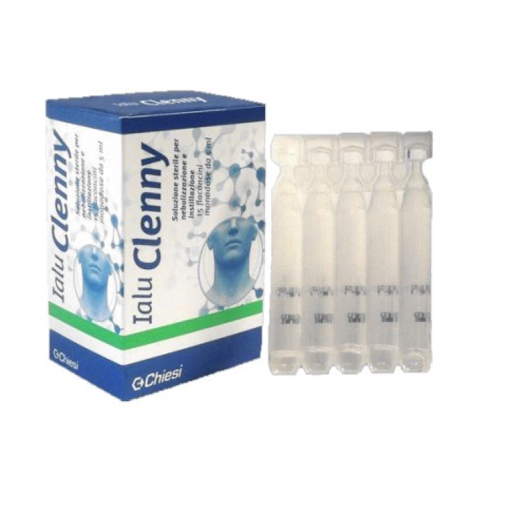 Ialu Clenny Sterile Solution Chiesi 15 single-dose bottles of 5ml