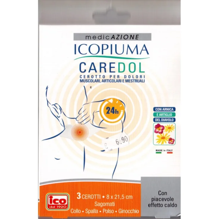 ICOPIUMA CAREDOL Neck / Shoulder 3 Patches 8X21,5cm