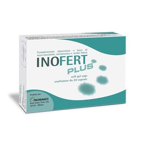 Inofert Plus Italfarmaco 20 Softgel Capsules - Loreto Pharmacy