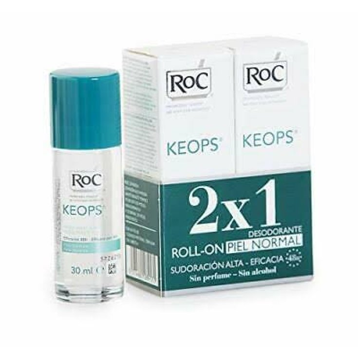 KEOPS Deodorant Roll-On Normal Skin RoC 2x30ml