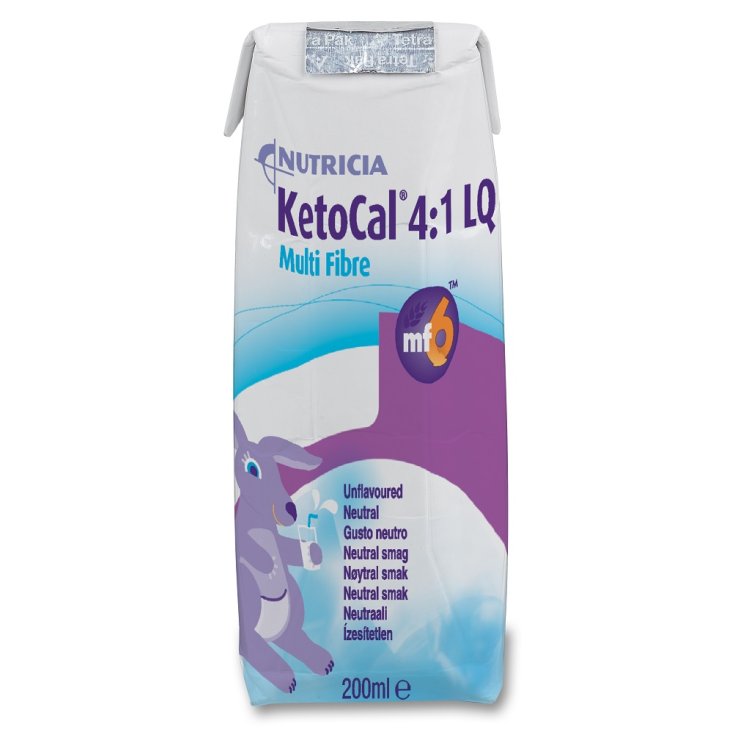 Ketocal 4: 1 Lq Multi Fiber Neutral Taste Nutricia 32x200ml