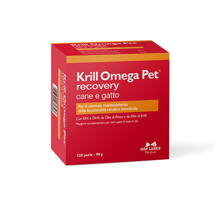 Krill Omega Pet Recovery Dog And Cat NBF Lanes 120 Pearls