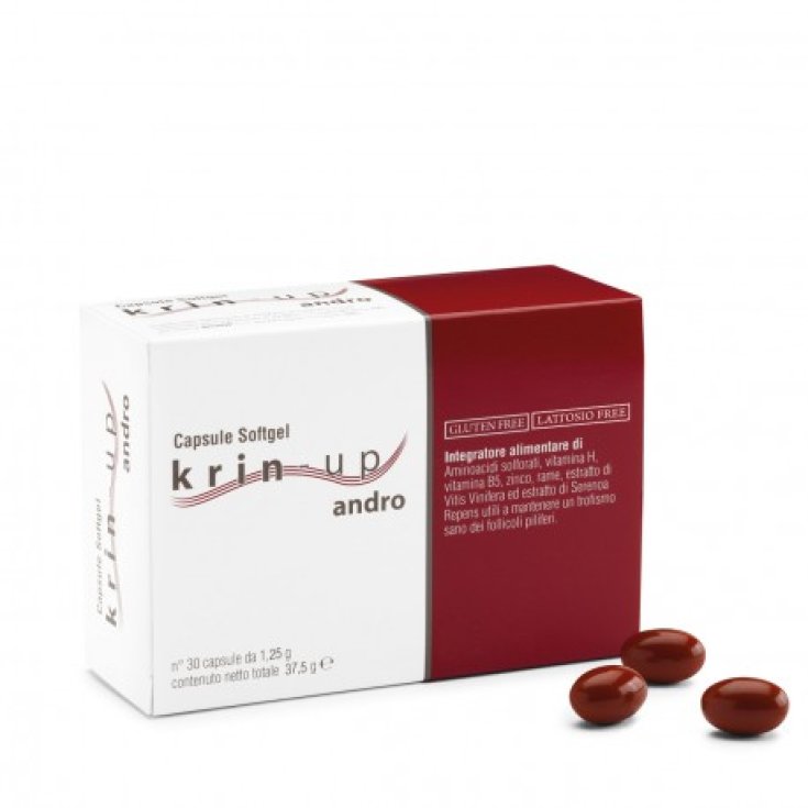 Krin-up Andro Cieffe Derma 30 Softgel Capsules