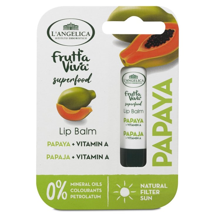 Lip Balm Papaya & Vitamin A L'ANGELICA Stick 4,8g