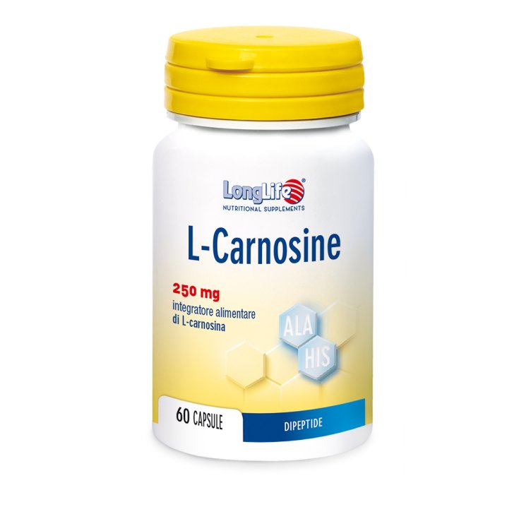 L-Carnosine 250mg LongLife 60 Capsules