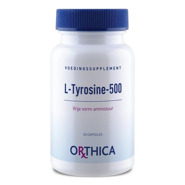 L-Tyrosine 500mg Orthica 30 Capsules