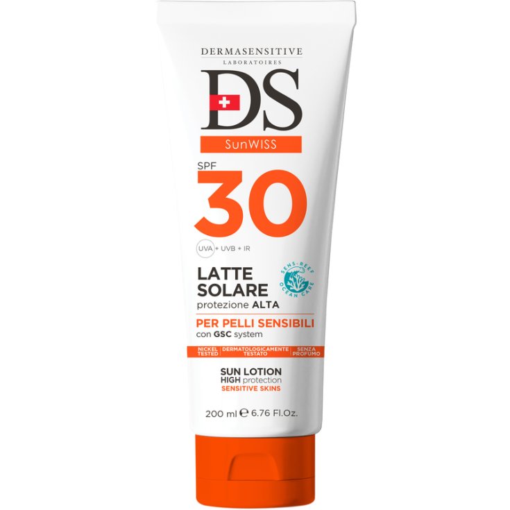 Sun Milk SPF 30 DS SUNWISS 200ml