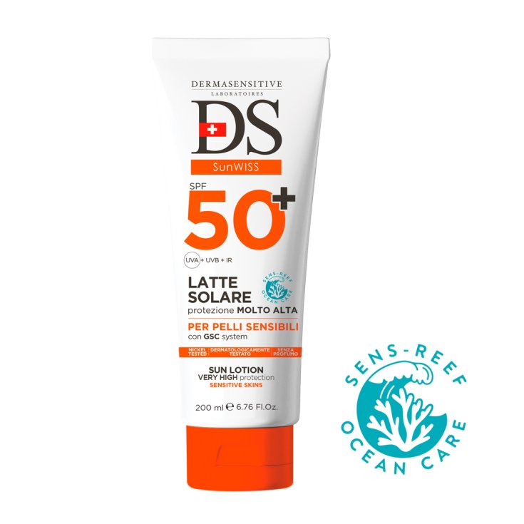 Sun Milk SPF 50+ DS SUNWISS 200ml